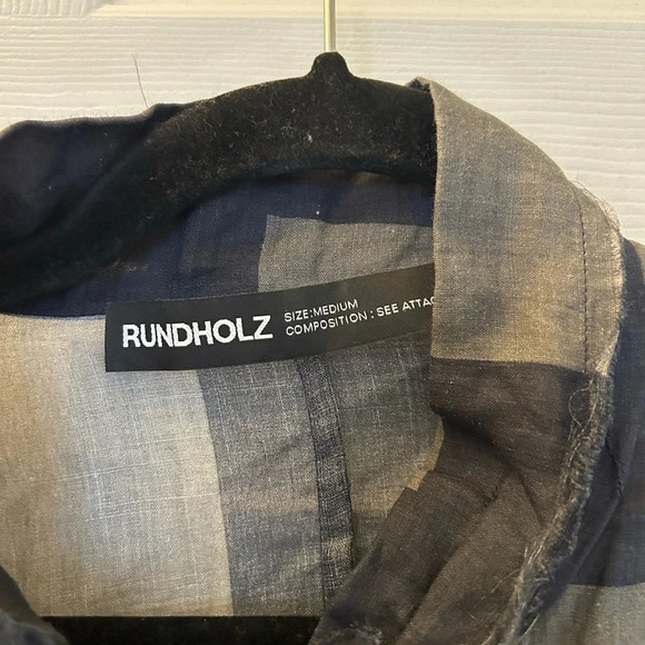 Rundholz Gray and Black Jacket Sweater M - Picture 3 of 5